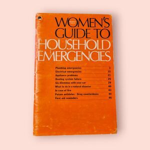 Vintage 1973 Reader’s Digest Women’s Guide to Household Emergencies Book